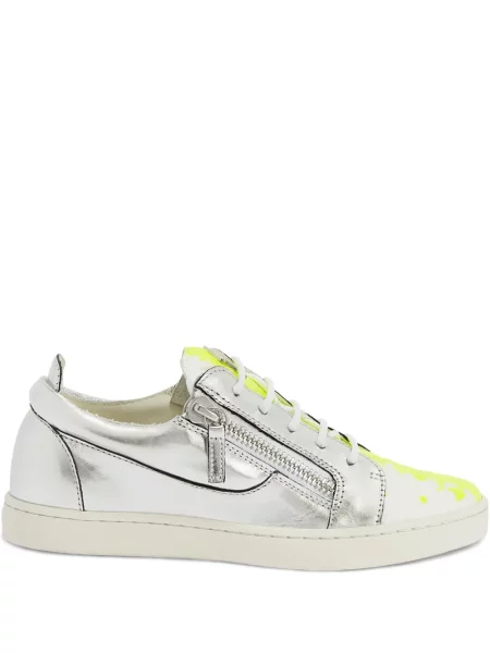Sneakerși Giuseppe Zanotti argintiu