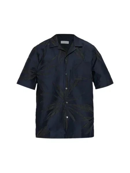 Koszula Dries Van Noten niebieska