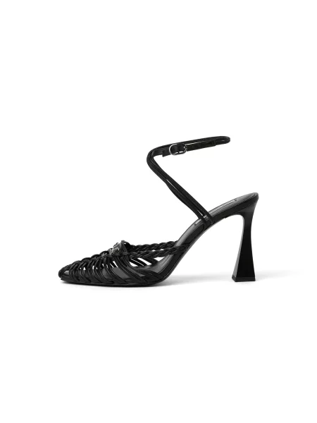 Cropp pantofi cu toc Karl Lagerfeld negru
