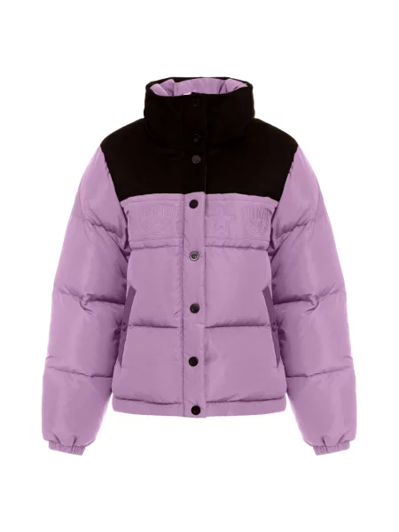 Kurtka puchowa Chiara Ferragni Collection fioletowa