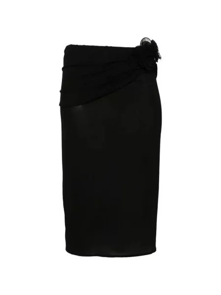 Fustă midi Magda Butrym cu model floral negru