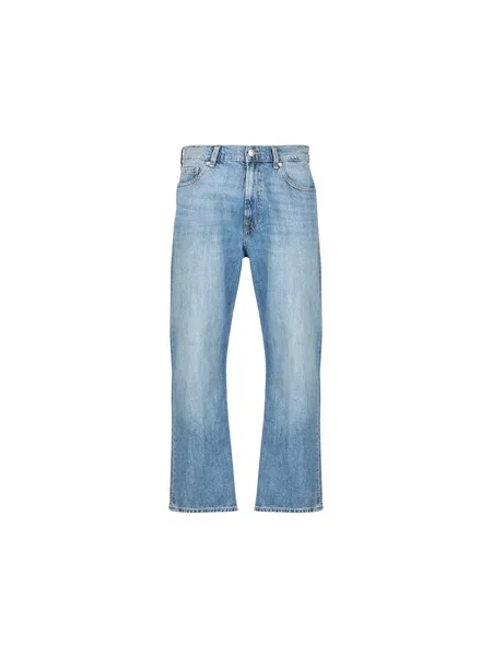 Ravne kavbojke Jack & Jones modra