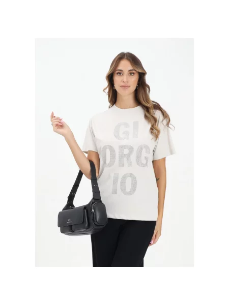 Koszulka Armani Exchange biała