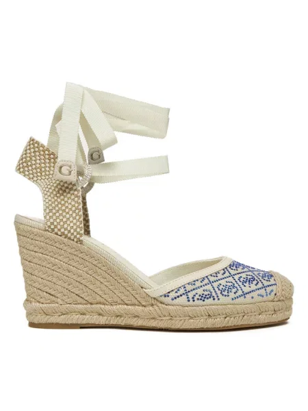 Espadryle Guess beżowe