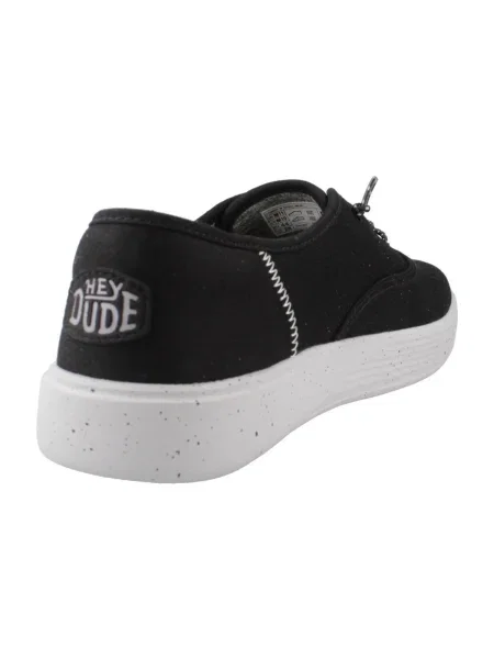 Sneakerși Heydude plasă negru