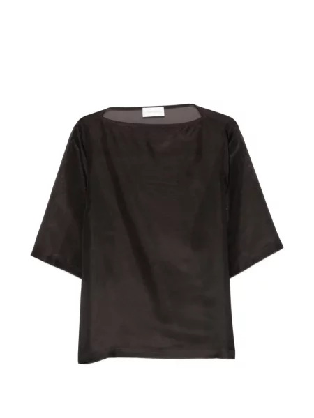 Tricou Christian Wijnants cu decolteu rotund negru