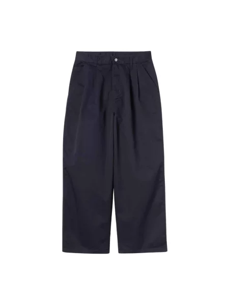 Spodnie Carhartt Wip niebieskie