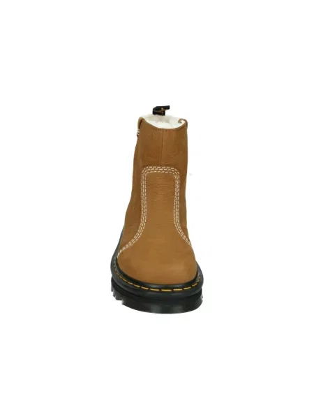 Botki Dr. Martens brązowe