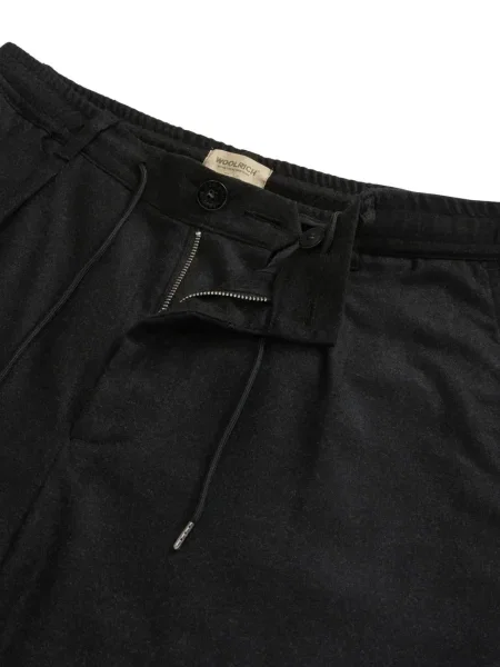 Pantaloni Woolrich plisate albastru