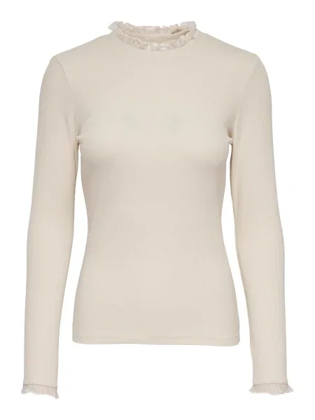 ONLY Bluză Leslie bej