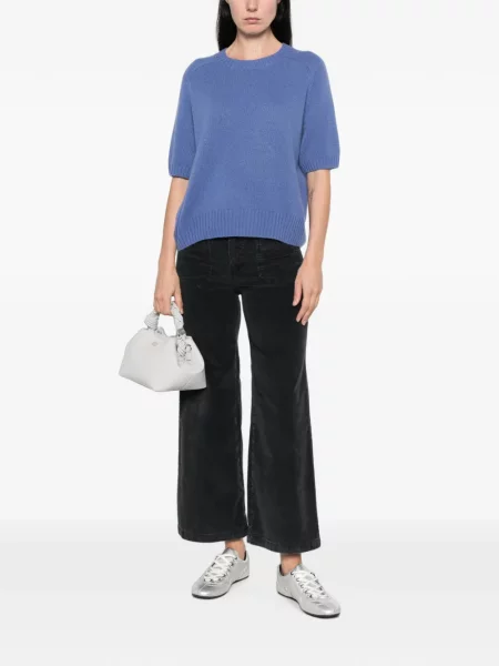 Pantaloni Five Jeans de catifea cord negru