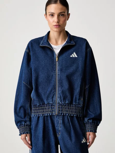 Adidas jachetă pentru femei din denim Denim Pack