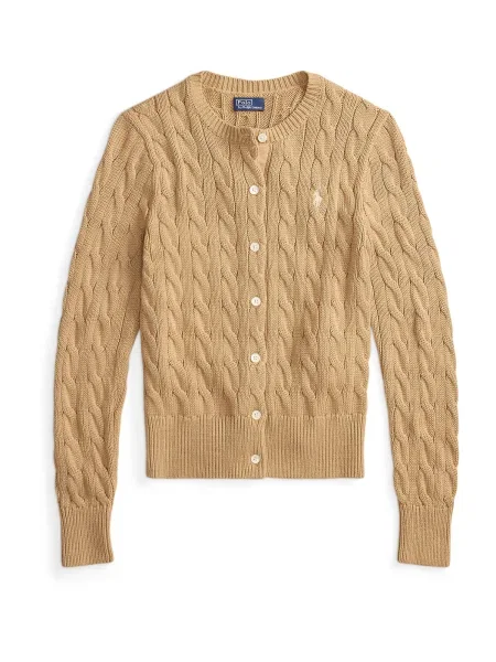 Polo Ralph Lauren Geacă tricotată kaki bej