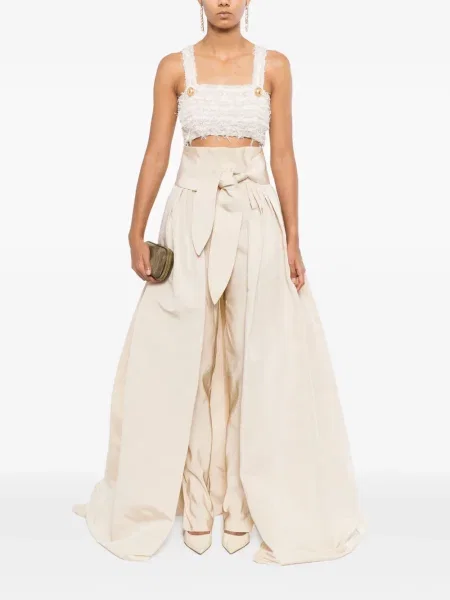Pantaloni Naeem Khan de mătase