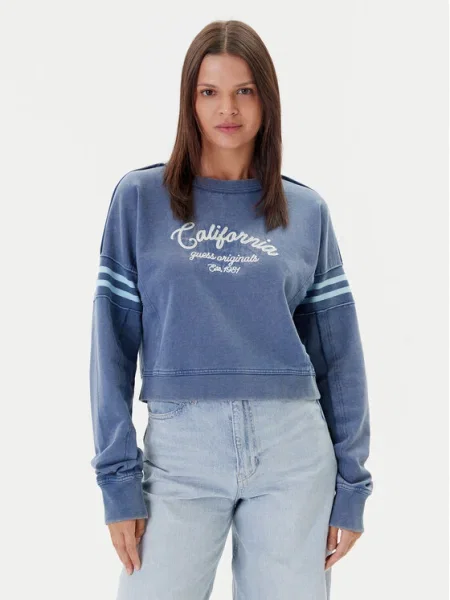 Guess Originals melegítőfelső nyomott mintás kék