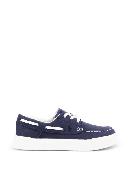 Mokasyny dziecięce Polo Ralph Lauren niebieskie
