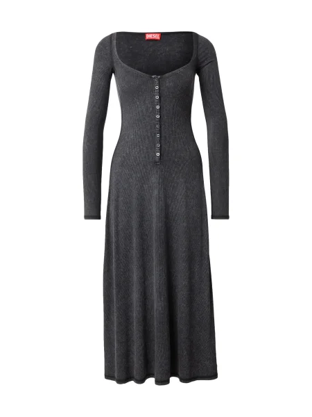 DIESEL Rochie tip bluză LEY' negru