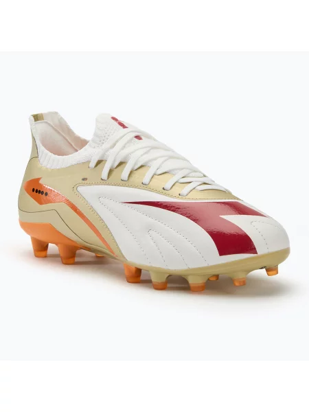 Кросівки футбольні Diadora Maximus Elite SLX white/chili pepper/russet orange білі