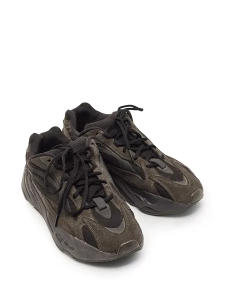 Sneakers Adidas Yeezy με κορδόνια με δαντέλα μαύρο