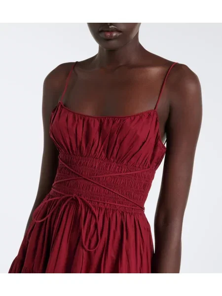 Rochie maxi Dôen din poplin