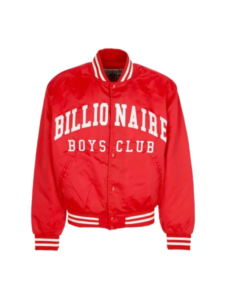 Satynowy kurtka bomber Billionaire czerwony