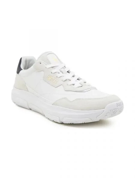 POLO RALPH LAUREN Bőr sneakers tornacipő Spa bézs