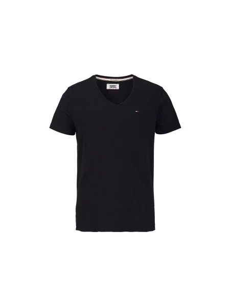 Tommy Jeans Pánske tričko čierna