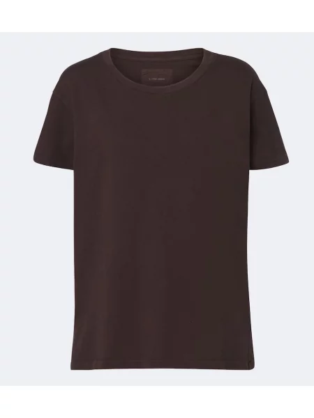 Tricou Nili Lotan din jerseu maro