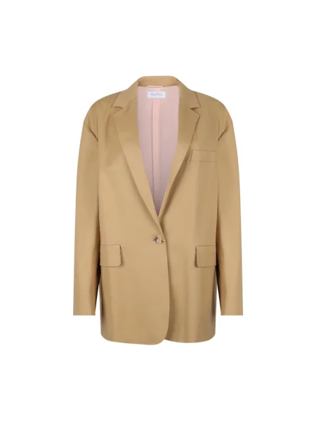 Marynarka Max Mara płócienna żółta