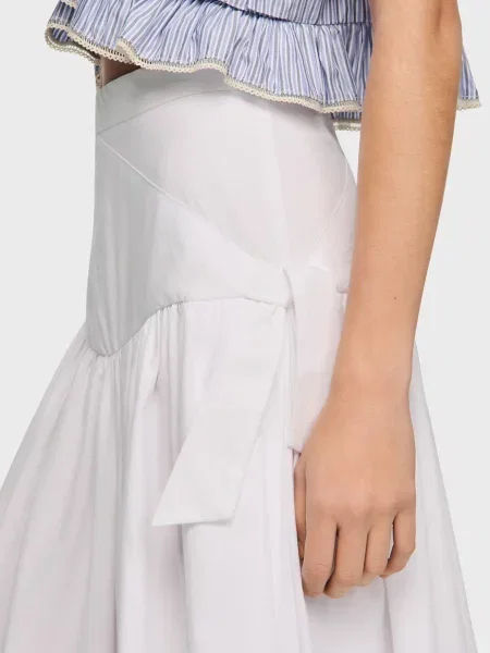 Спідниця Sandro біла