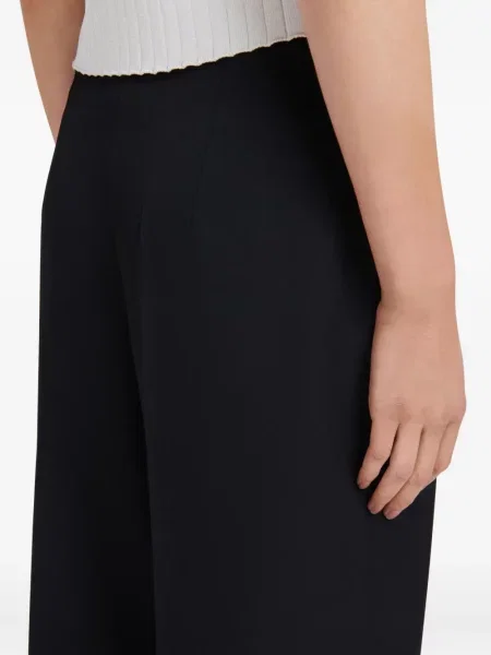 Pantaloni Marni de lână negru