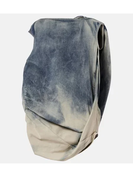 Top Rick Owens drapat albastru