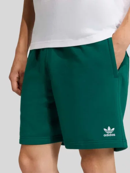 Bluza Adidas Originals z autografem zielona