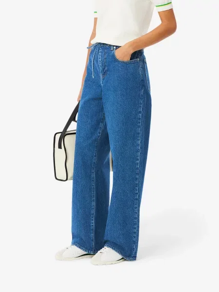 Прямі джинси Lacoste блакитний