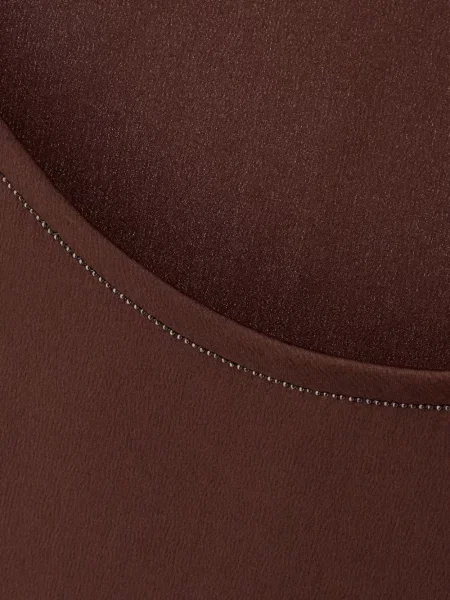 Top Brunello Cucinelli cu paiete maro