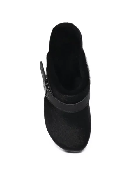 Papuci tip mules Scholl din piele negru