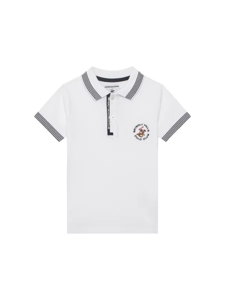Beverly Hills Polo Club Polo marškinėliai Regular Fit balta