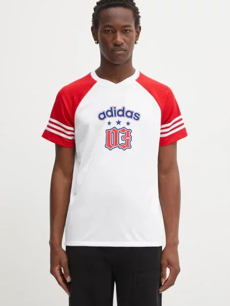 Tričko Adidas Originals jersey bílé
