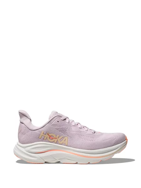 Sneakerși Hoka cu șireturi din dantelă violet