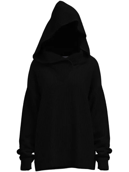 Dzianinowy sweter Margherita Maccapani czarny