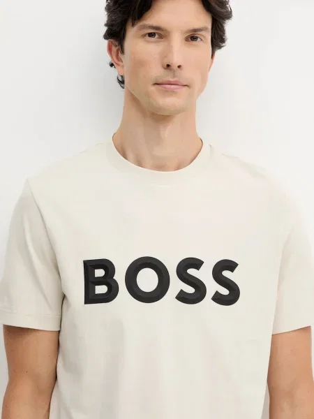 Футболка Boss Green зеленая