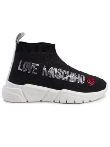 LOVE MOSCHINO Sneakersy černá