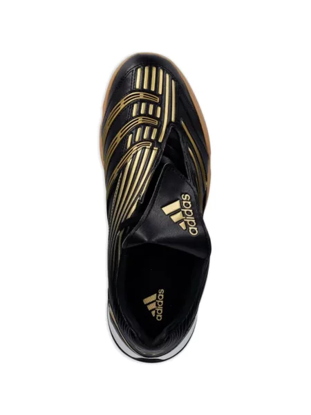 Pantaloni Adidas tricotate cu autograf alergare albastru