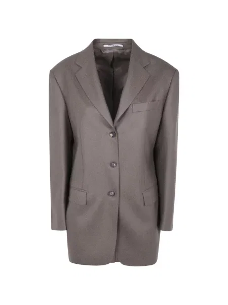Sacou Tagliatore din țesătură twill verde