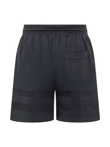 Dzianinowe szorty Givenchy niebieskie