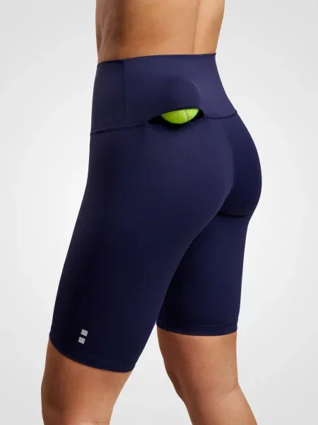 Legginsy do tenisa/padla niebieskie