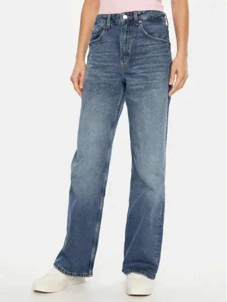 Jeans hlače Tommy Jeans modra