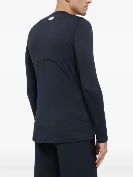 Lung tricou Under Armour cu autograf negru