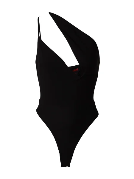 Misspap Bodi majica črna