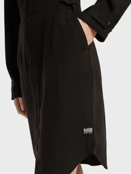 Джинсова сукня G-star Raw чорна